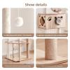 Wooden Cat House with Built-In Toys and Sisal Climbing Frame view 3