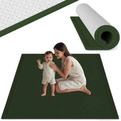 Nqexivo 2 cm Thick Baby Play Mat, 200 x 290 cm, Soft Foam Crawling Mat with Non-Slip Bottom