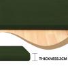 Nqexivo 2 cm Thick Baby Play Mat, 200 x 290 cm, Soft Foam Crawling Mat with Non-Slip Bottom view 3
