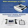 GEJLELDS Tecar Physiotherapy Device, 300 W, 448 kHz, Portable CET/RET/RF Diathermy Device for 10 Body Areas view 3