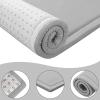 Nqexivo 2 cm Thick Baby Play Mat, 190 x 380 cm, Soft Coral Fleece Surface, Non-Slip Backing view 4
