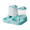 Automatic Cat Food and Water Dispenser with Spill-Proof Bowl view 1