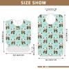 FRODOTGV Reusable Waterproof Adult Bib with Foldable Food-Catcher Pocket, Panda Pattern view 3