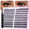 CALAILIS Self-Adhesive D-Curl Lash Extensions, 200+ Pieces view 1