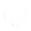 Adult Costume Mask, White Paintable Paper Carnival Mask for DIY Decoration, Halloween, Cosplay and Mardi Gras Parties view 1