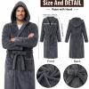 Twistover 10-Piece Father's Day Gift Set for the Best Dad with Hooded Robe, Whiskey Glass, Cubes, Coaster, Scented Candle, Ice Tongs and Bottle Opener view 2