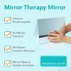 GZPKJ Mirror Therapy Box, Foldable and Adjustable Therapy Solution for Focal Dystonic Pain in Complex Regional Pain Syndrome view 2