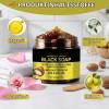 2-Pack Moroccan Exfoliating Black Soap with Argan and Rose view 4