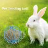 Rabbit-Themed Hay Holder, 6 cm, Metal view 3
