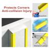 L-Shaped Edge Protector, Cuttable, White, 150 x 4 cm view 3