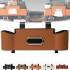 3-in-1 Car Backseat Organizer with Cup Holder, Tissue Box & Hooks view 1