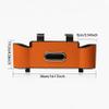 3-in-1 Car Backseat Organizer with Cup Holder, Tissue Box & Hooks view 2