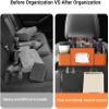 3-in-1 Car Backseat Organizer with Cup Holder, Tissue Box & Hooks view 4