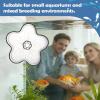 Fish Feeder | Flower-Shaped Feeding Bowl with Suction Cup for Aquarium view 2