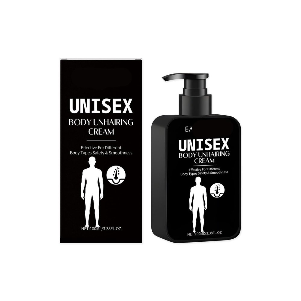 Gentle Hair Removal Cream for Men, Smooth and Soft Skin, Reduced Redness and Discomfort, At-Home Care (3 Pieces)