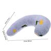 TOYANDONA U-Shaped Cat Sleeping Pillow view 2