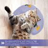 TOYANDONA U-Shaped Cat Sleeping Pillow view 4