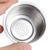 Fafeicy Reusable Coffee Capsule for Espresso Machines, Stainless Steel, Green view 2
