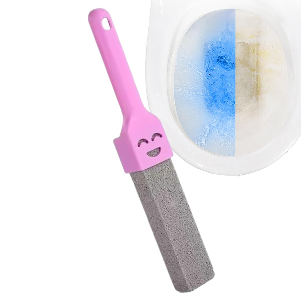 Pumice Stone for Toilet Cleaning, Limescale and Rust Removal