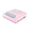 80W Nail Dust Collector with High-Power Vacuum, Pink view 1