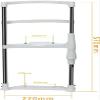 Eye Examination Chinrest Stand, Adjustable Lift and Base-to-Chinrest Distance view 3