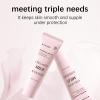 Collagen Sunscreen Cream SPF 50, Pink Sunscreen with UV Protection, Brightening and Moisturizing Makeup Finish view 4