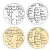Training Coin for Morse Code Interpretation (Silver) view 4