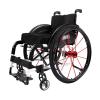 KXPSWGE Folding Self-Propelled Transfer Wheelchair, Aluminum, Double Cross-Brace, 15-inch Seat view 1