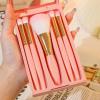 Easy-to-Clean Makeup Brush Set with Case and Mirror view 2