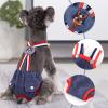 British-Style Washable Dog Diapers with Adjustable Straps, Size L view 3