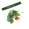 DOITOOL Artificial Terrarium Plant for Reptiles and Fish Tanks, Green view 2