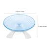 BUGUUYO Quiet Hamster Wheel with Stand, Blue view 2