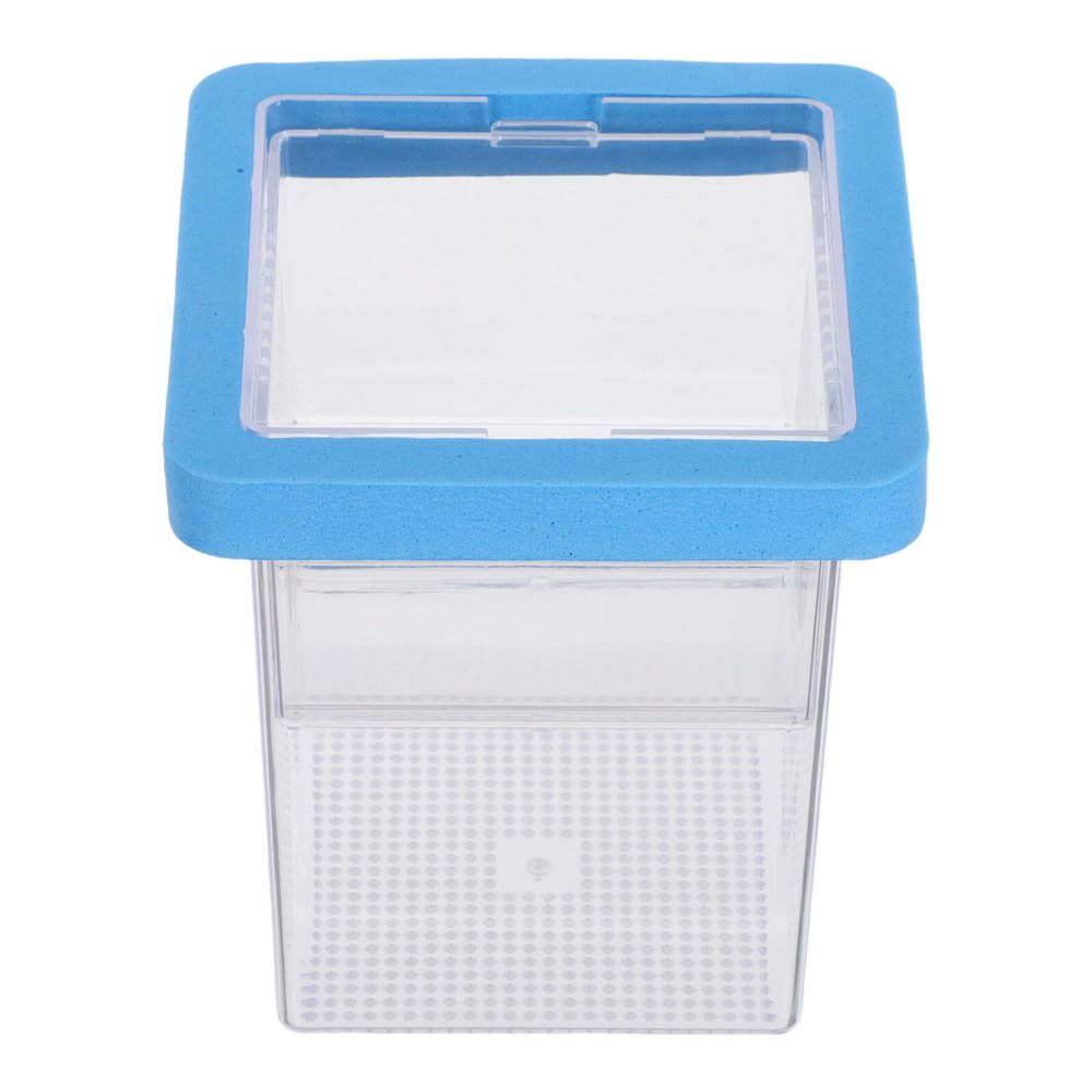 Gatuida Acrylic Fish Breeding Box with Suction Cups and Ventilation Slots