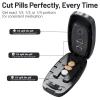 Kertaym Tablet Splitter and Cutter, Splits 1/2, 1/3 or 1/4, Portable, Milky White view 3