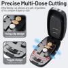 Kertaym Tablet Splitter and Cutter, Splits 1/2, 1/3 or 1/4, Portable, Milky White view 4