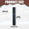 BaZuyunMd 5-Piece Aquarium Thermometer Stickers view 2