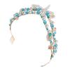 FRCOLOR Shell Headband with Crystal Pearls view 1