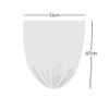Jandson 20-Liter Clear Trash Bags, Small Trash Bags, 200 Bags/2 Rolls view 3