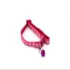 Cute Cat Paw Print Adjustable Pet ID Collar with Bell view 2