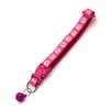 Cute Cat Paw Print Adjustable Pet ID Collar with Bell view 3