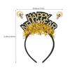 GANAZONO 5-Pack Shiny New Year's Party Headbands view 2