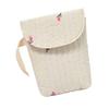 Embroidered Cotton Baby Diaper Bag view 1