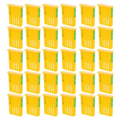 Plastic Queen Bee Cages for Breeding and Transport, 50-Pack