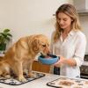 Non-Slip Silicone Slow Feeder Dog Bowl view 2