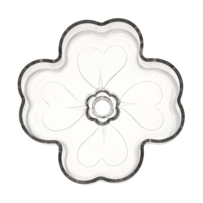 Aquarium Feeding Bowl - Flower-Shaped Feeding Tray with Suction Cup