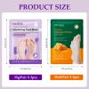 6 Pairs of Foot Masks, Callus Socks with Lavender and Honey Scents view 2