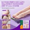 6 Pairs of Foot Masks, Callus Socks with Lavender and Honey Scents view 4