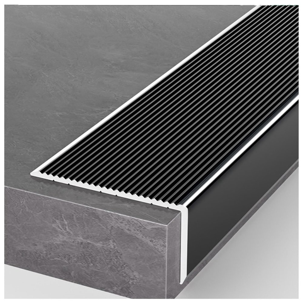 Extra-Wide Non-Slip Metal Stair Edge Protector