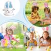 Plush Bunny Easter Basket Storage Bag view 4