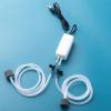HEEPDD USB Aquarium Air Pump, Ultra-Quiet Portable Mini Oxygenator, White view 2